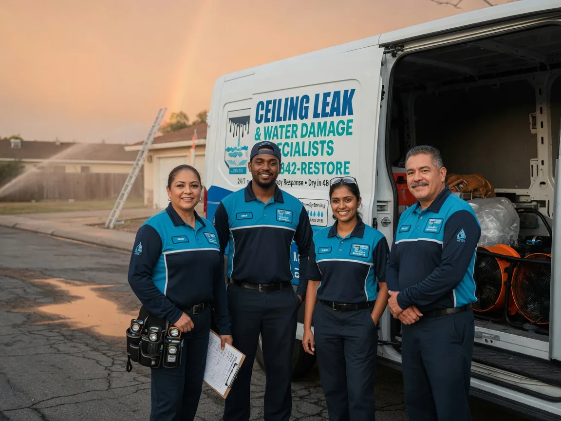 Ceiling Leak Cleanup company in Ebony, VA