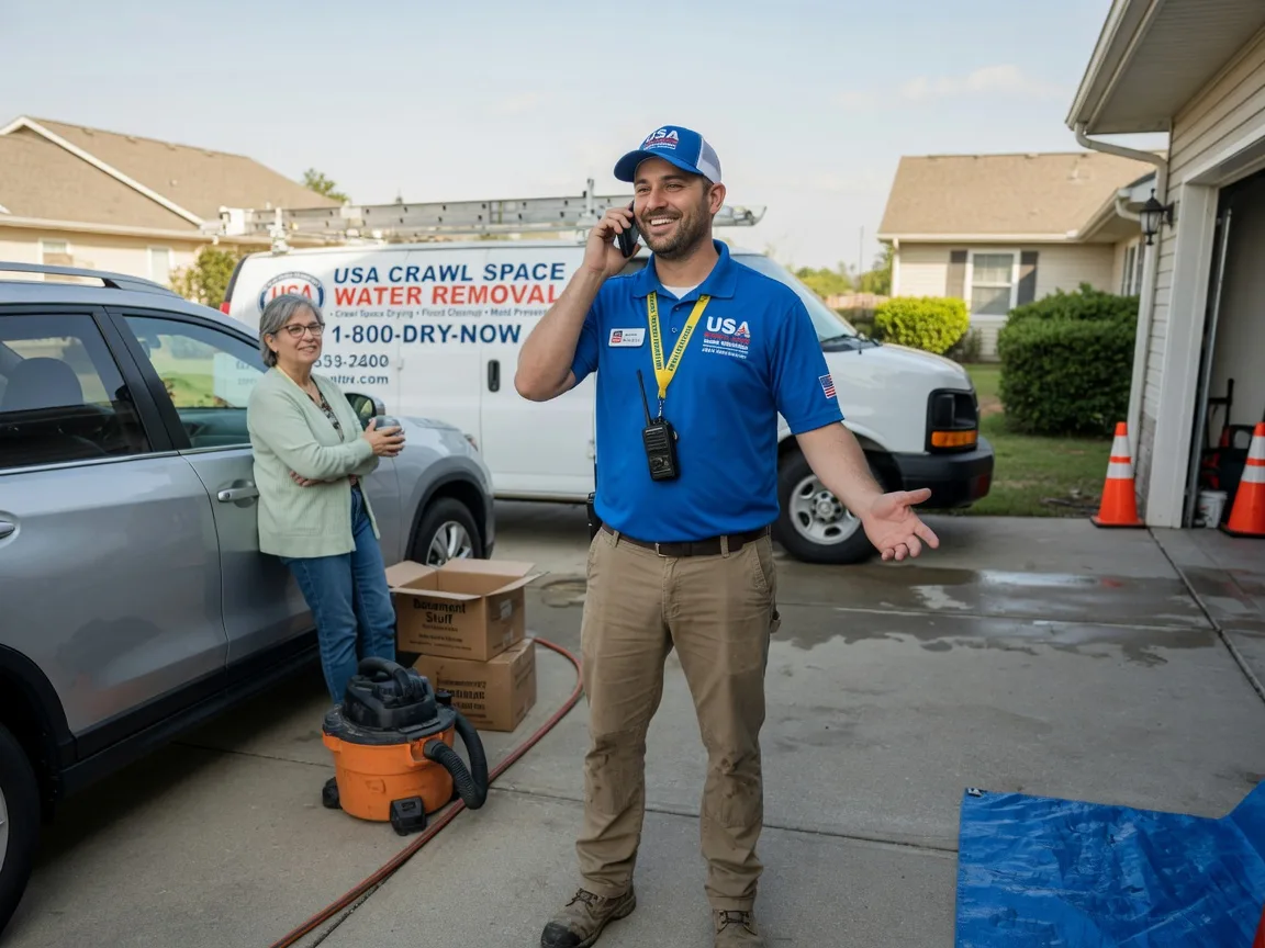 Crawl Space Water Removal Ebony, VA FAQs
